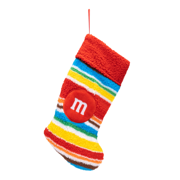 Striped Holiday Stocking 0
