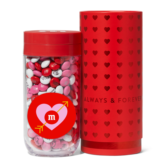 Valentine's Day Gift Jar in Always & Forever Tube 0