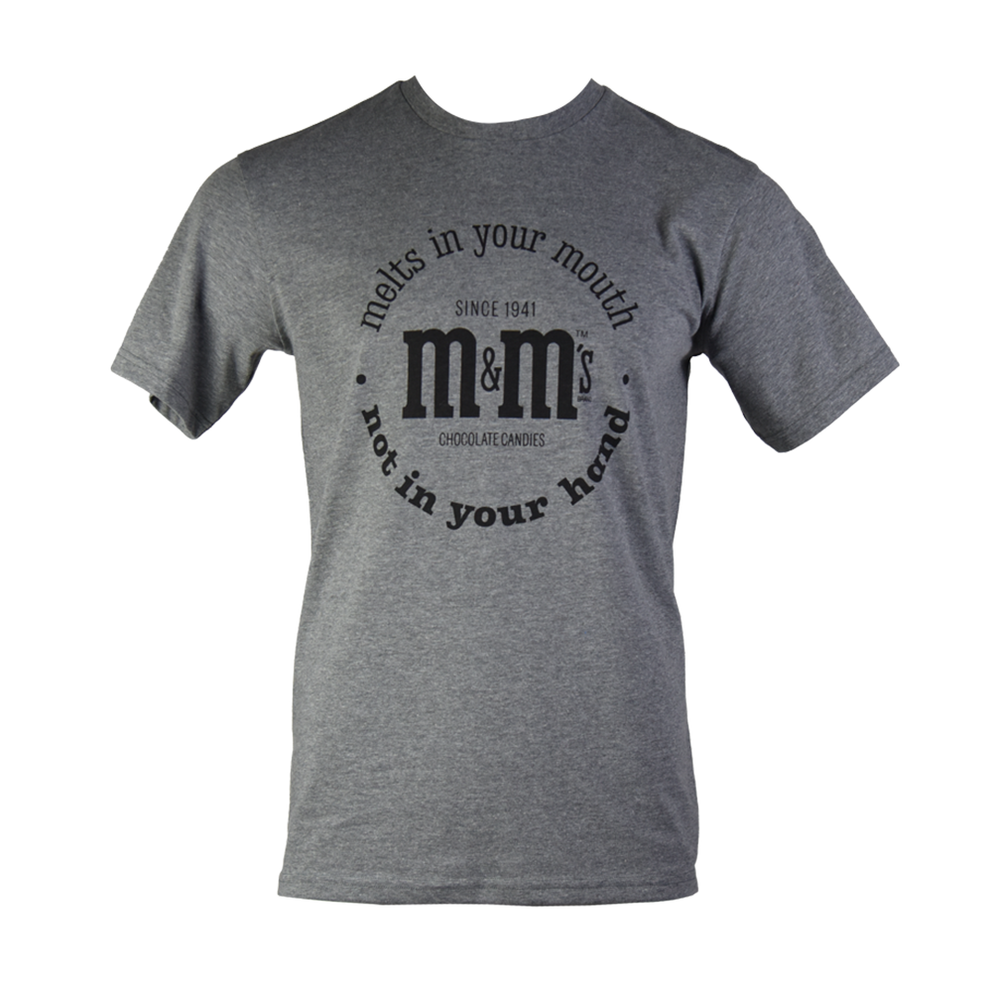 Heritage M&M'S Grey Circle Men's T-Shirt 0