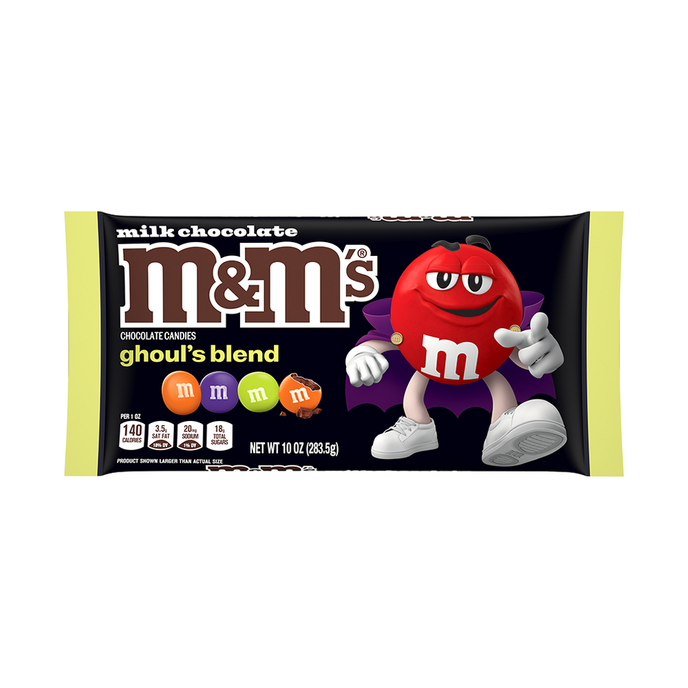 M&M'S Ghoul's Mix Milk Chocolate Halloween Candy, 10oz 0