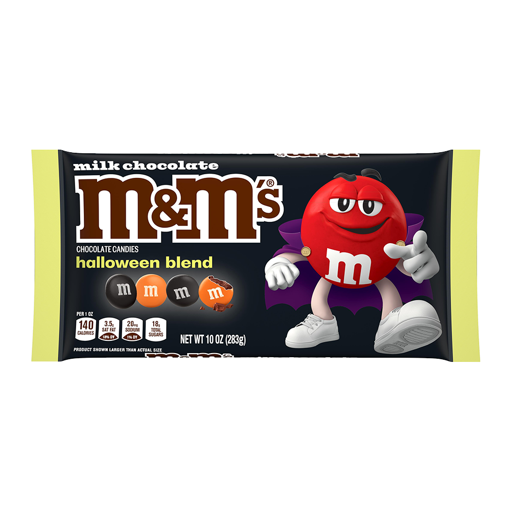 Ｍ＆Ｍ's 2006 M&M print ad magazine page candy mms M&M's MEGA teal