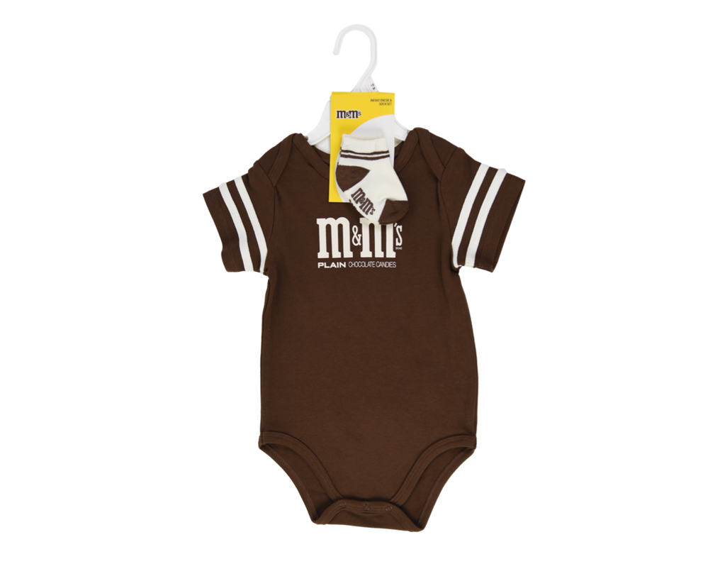 heritage M&M'S onesie 0