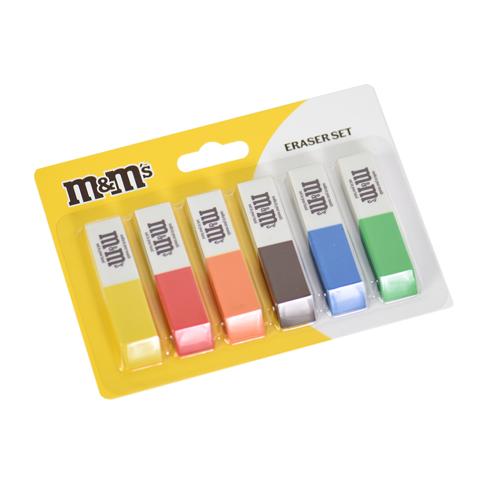 eraser set, 6-pack 1