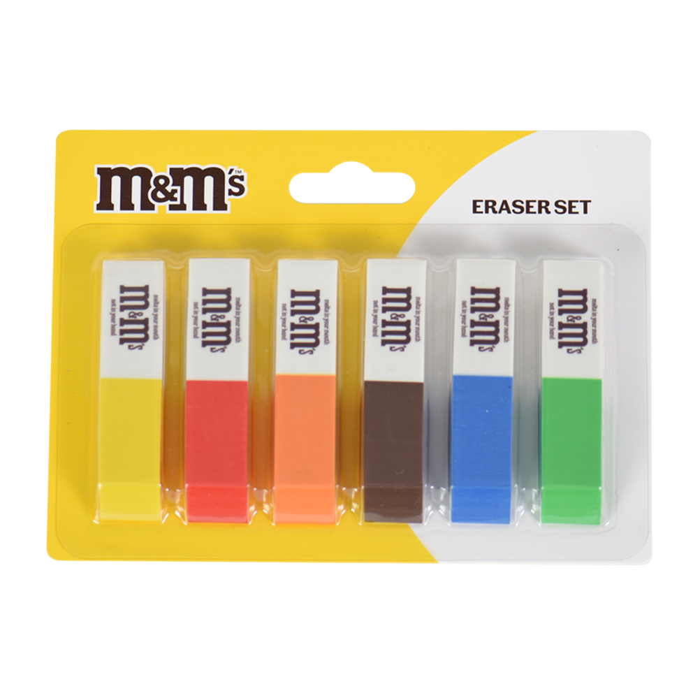 eraser set, 6-pack 0