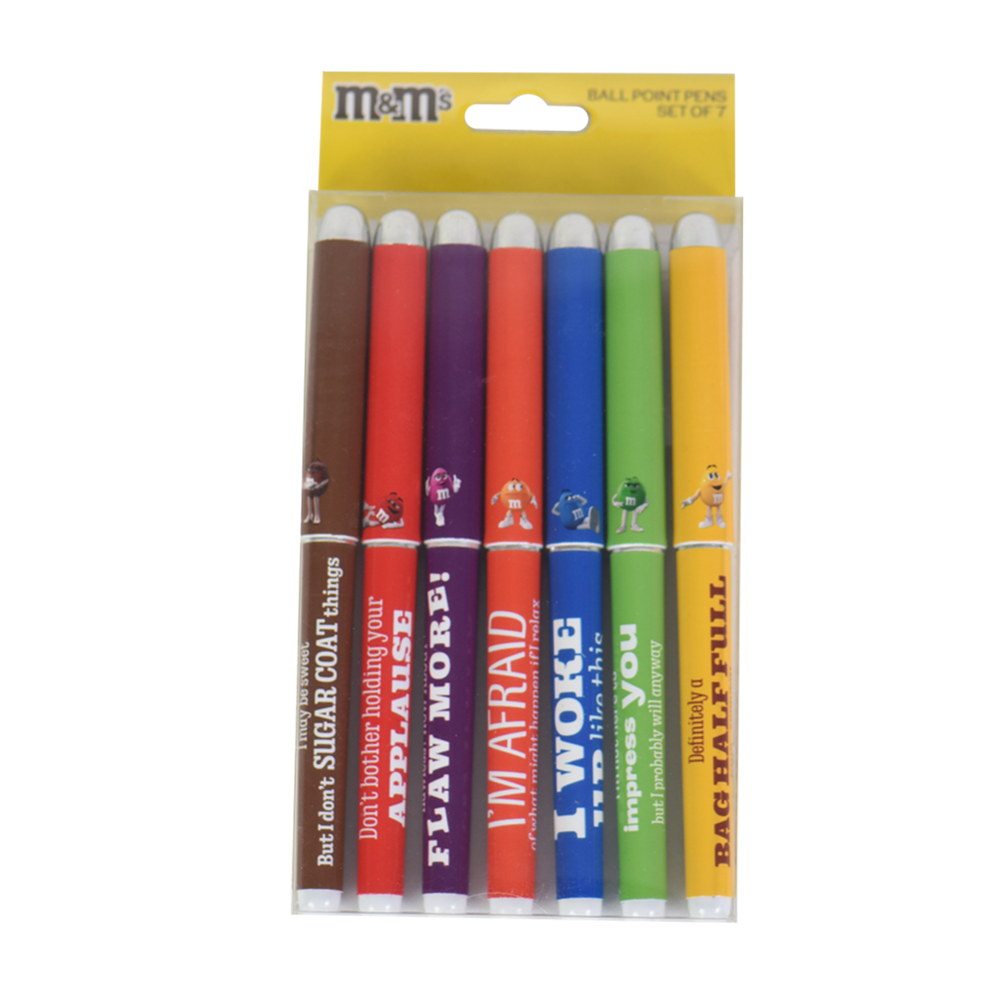 Character Quote Pen Set, 7-pack 0