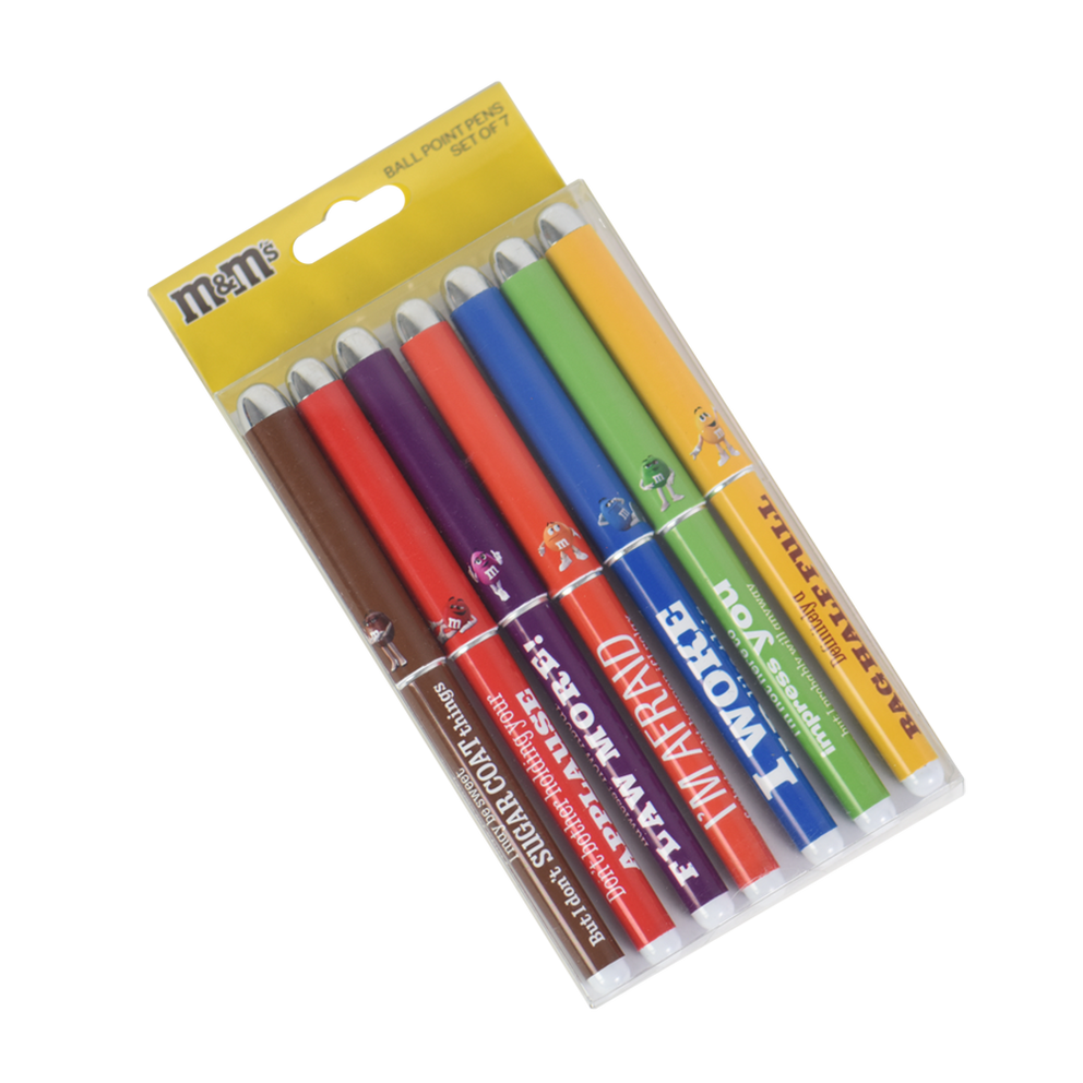 Character Quote Pen Set, 7-pack 1