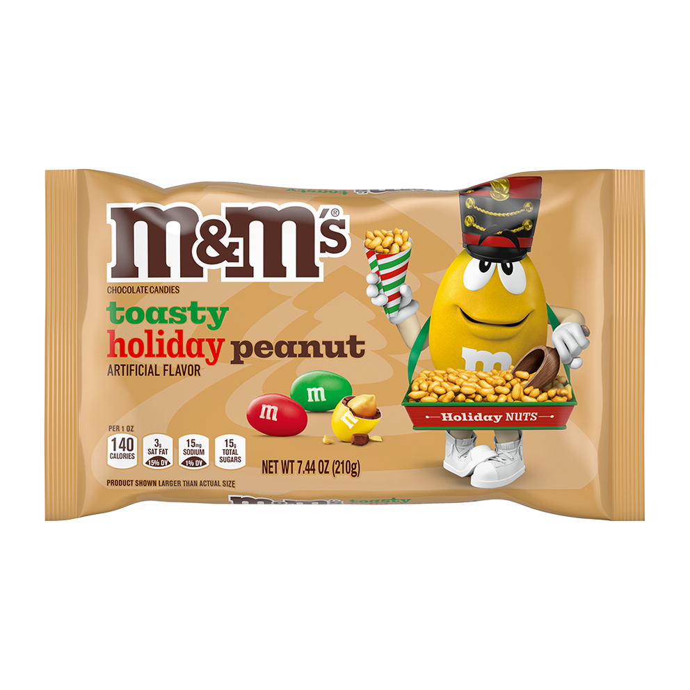 Toasty Holiday Peanut Chocolate Candy, 7.44oz 0