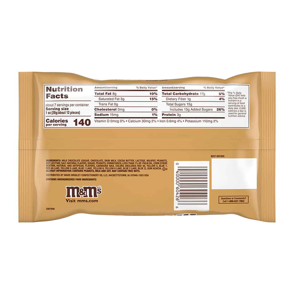 toasty holiday Peanut chocolate candy, 7.44oz 1