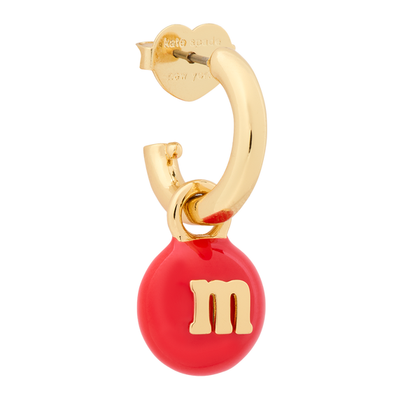 M&M'S® x Kate Spade New York charm huggies 1