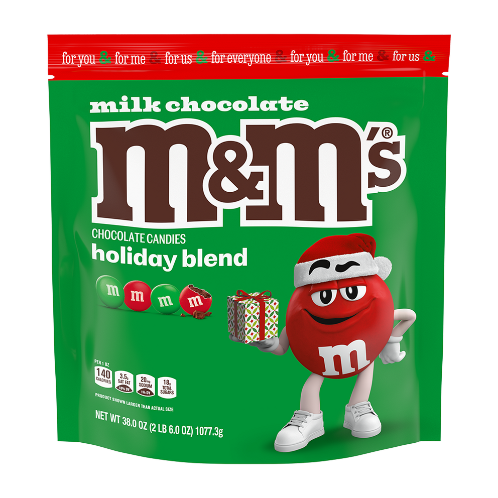 Milk Chocolate Red & Green Christmas Candy Bulk Assortment, 38oz 0