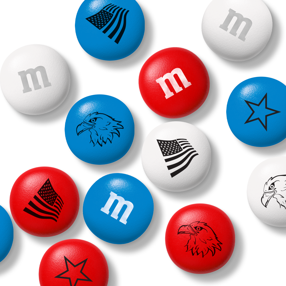patriotic USA candy, 10oz bag 1