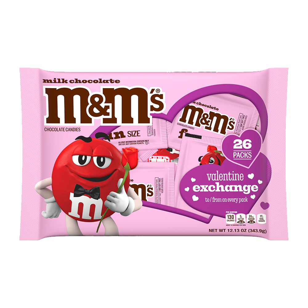 milk chocolate valentine's day gift exchange, 26-count 0