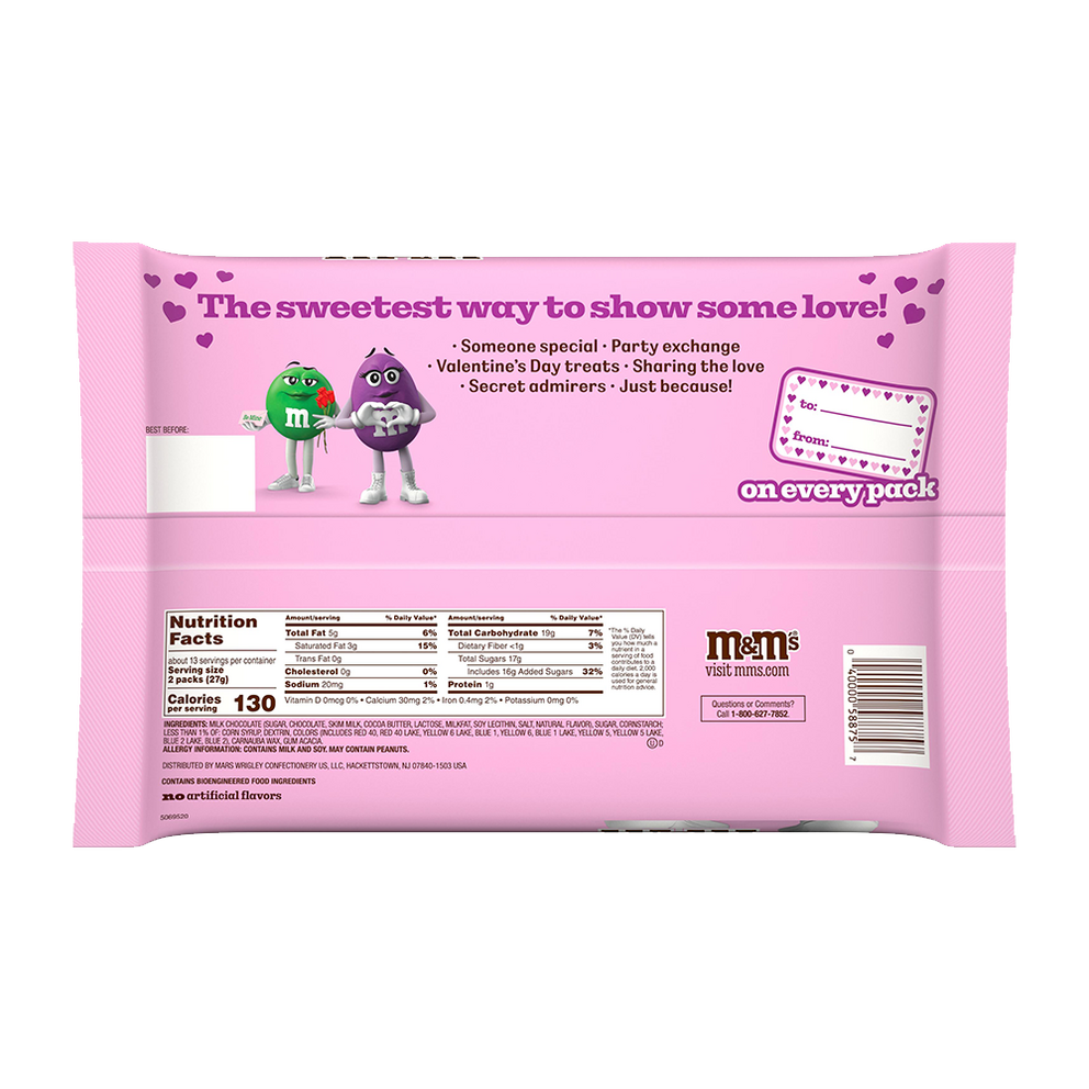 milk chocolate valentine's day gift exchange, 26-count 3