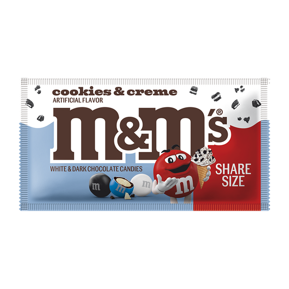 M&M'S® cookies and creme chocolate candies 1