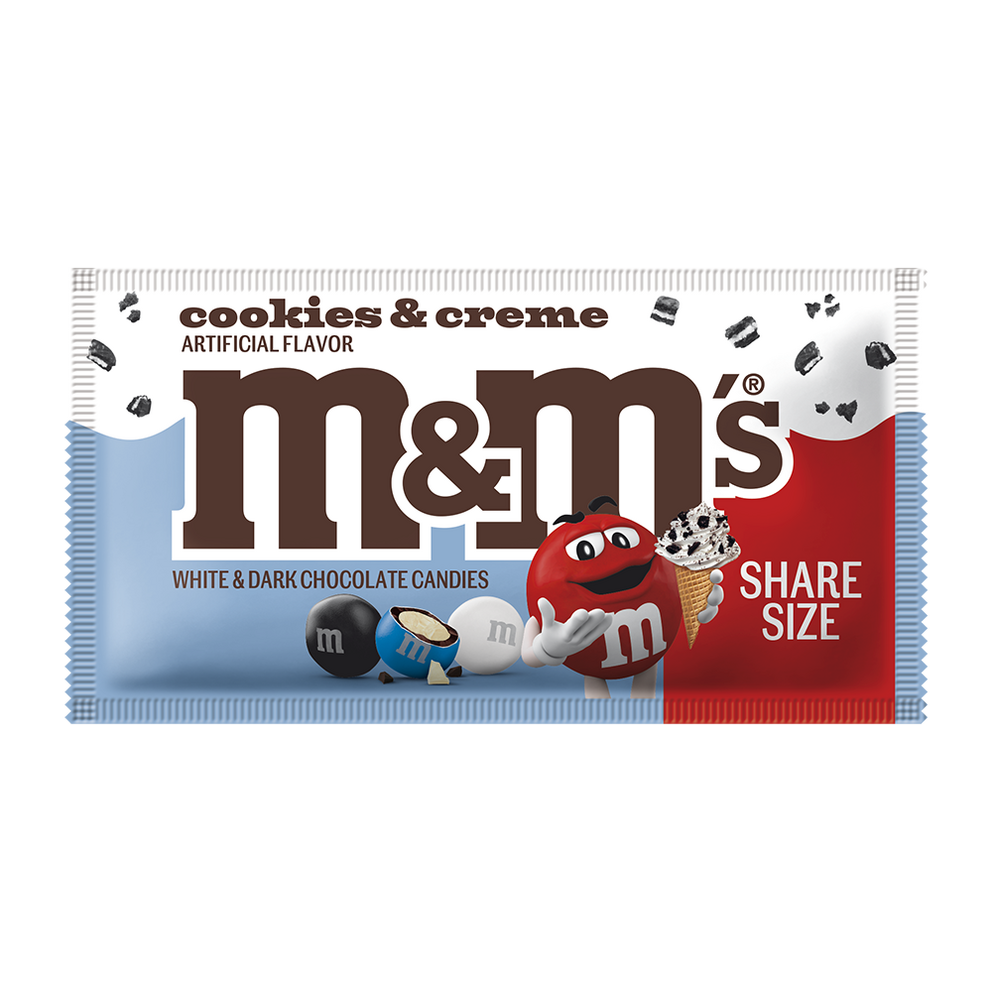 M&M'S® cookies and creme chocolate candies 1