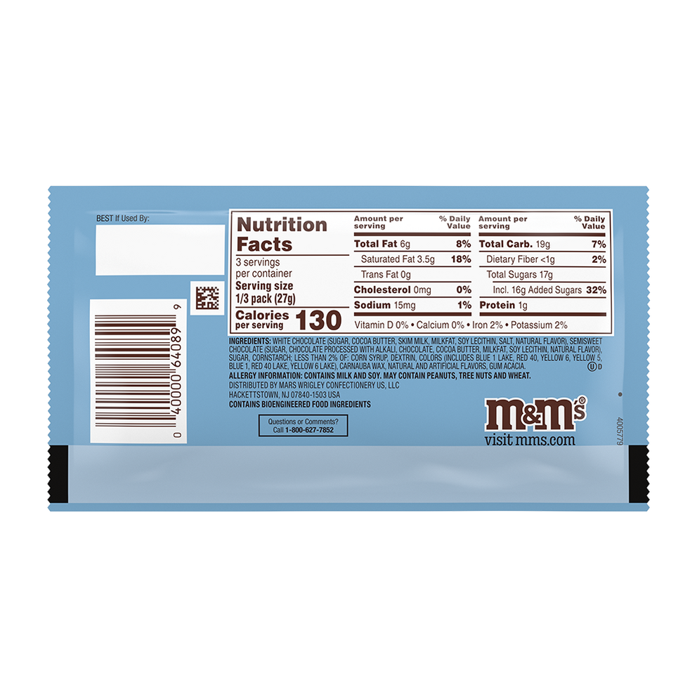 M&M'S® Cookies and Creme Chocolate Candies 12-Pack 2