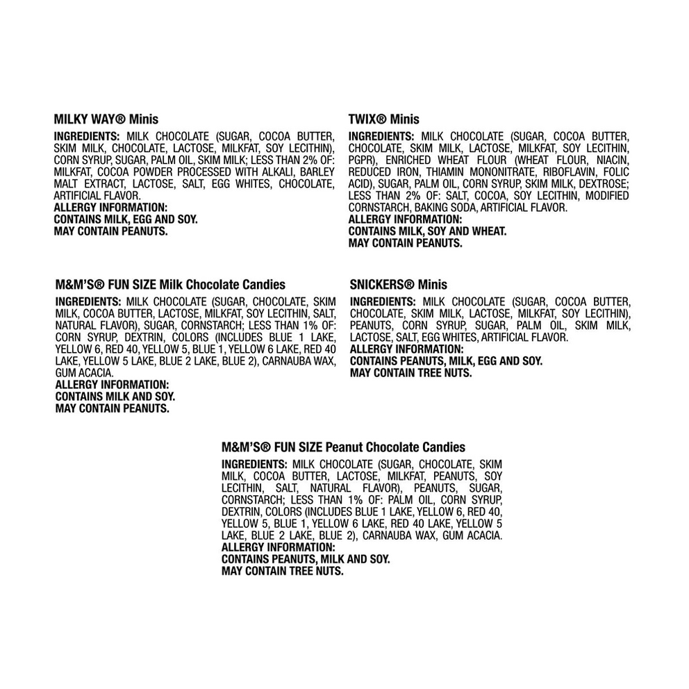 Halloween Candy Variety Pack, 200ct Bulk Bag 3