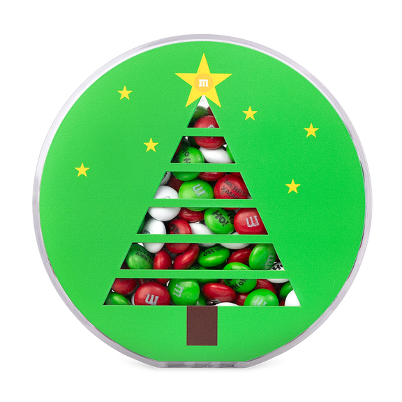 round christmas tree gift box 0
