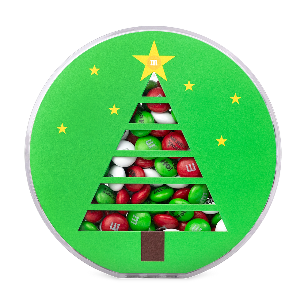 Round Christmas Tree Gift Box 0