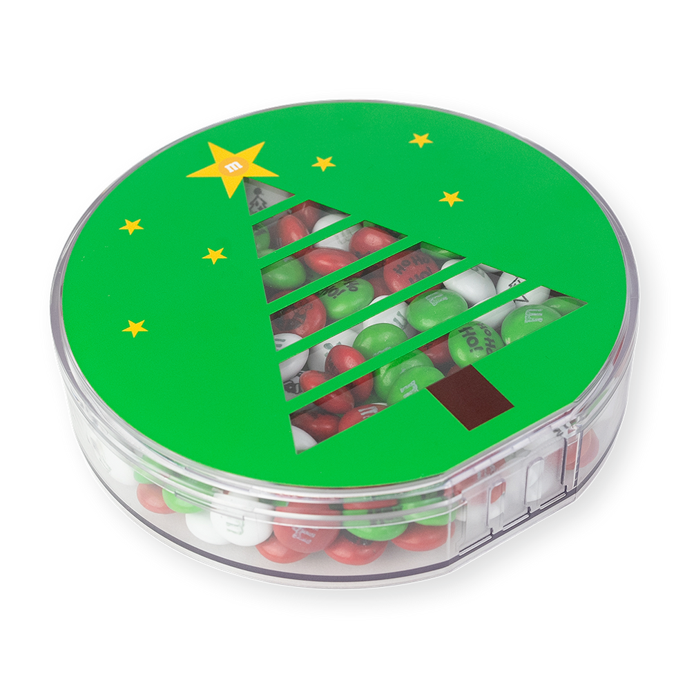 Round Christmas Tree Gift Box 2