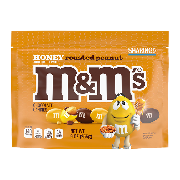 honey roasted peanut milk chocolate candy, 9.0oz 0