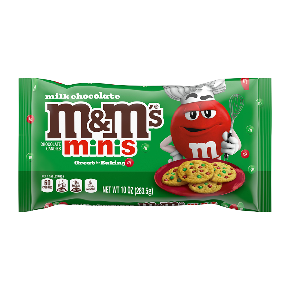 M&M'S minis milk chocolate christmas candy, 10oz 0