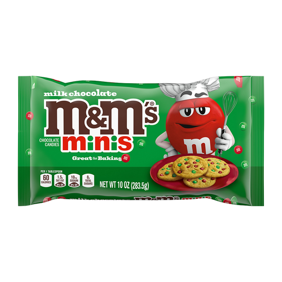 M&M'S minis milk chocolate christmas candy, 10oz 0