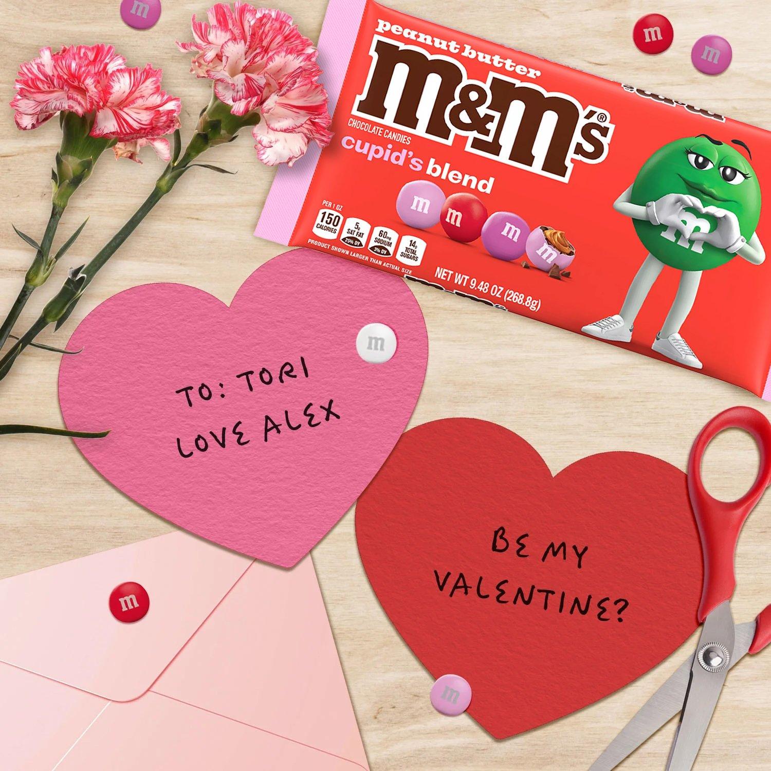 peanut butter milk chocolate cupid's blend valentine's day candy, 9.48oz 1