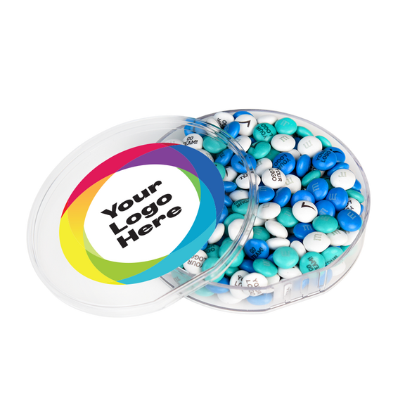 corporate round gift box with customized logo 1