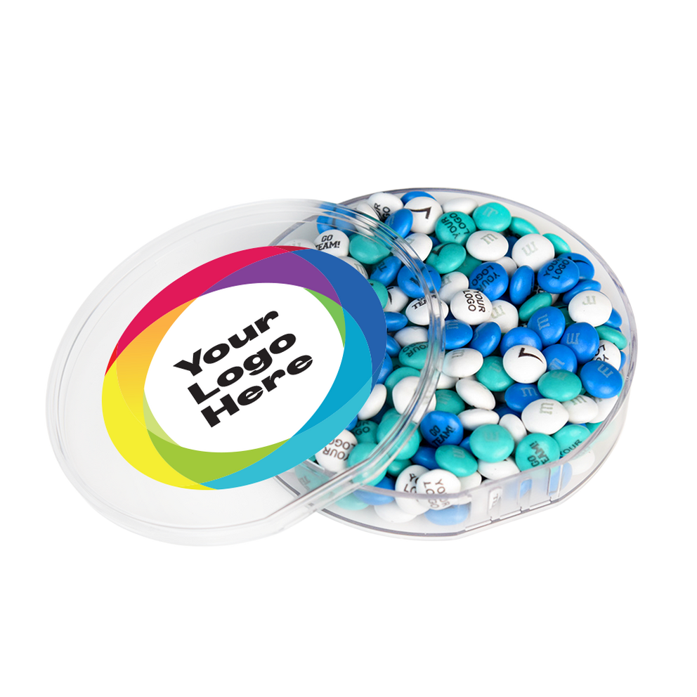 corporate round gift box with customized logo 1