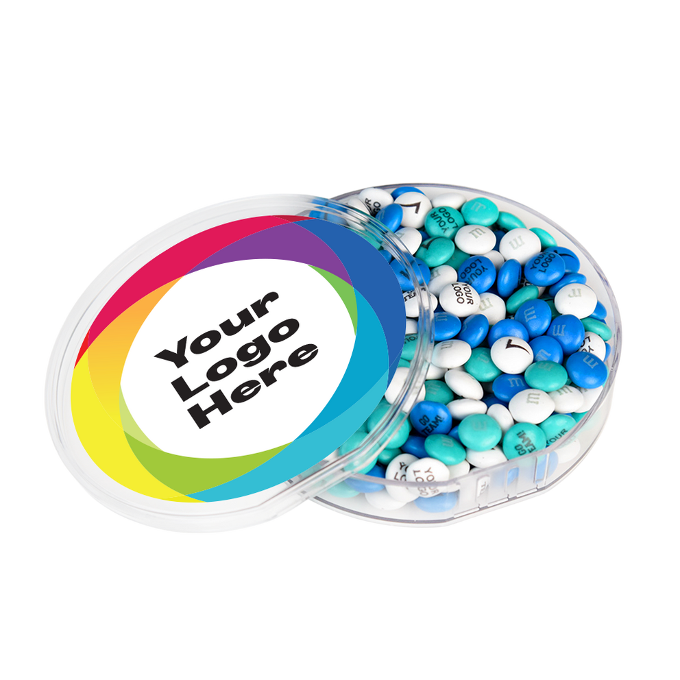 corporate round gift box with customized logo 1