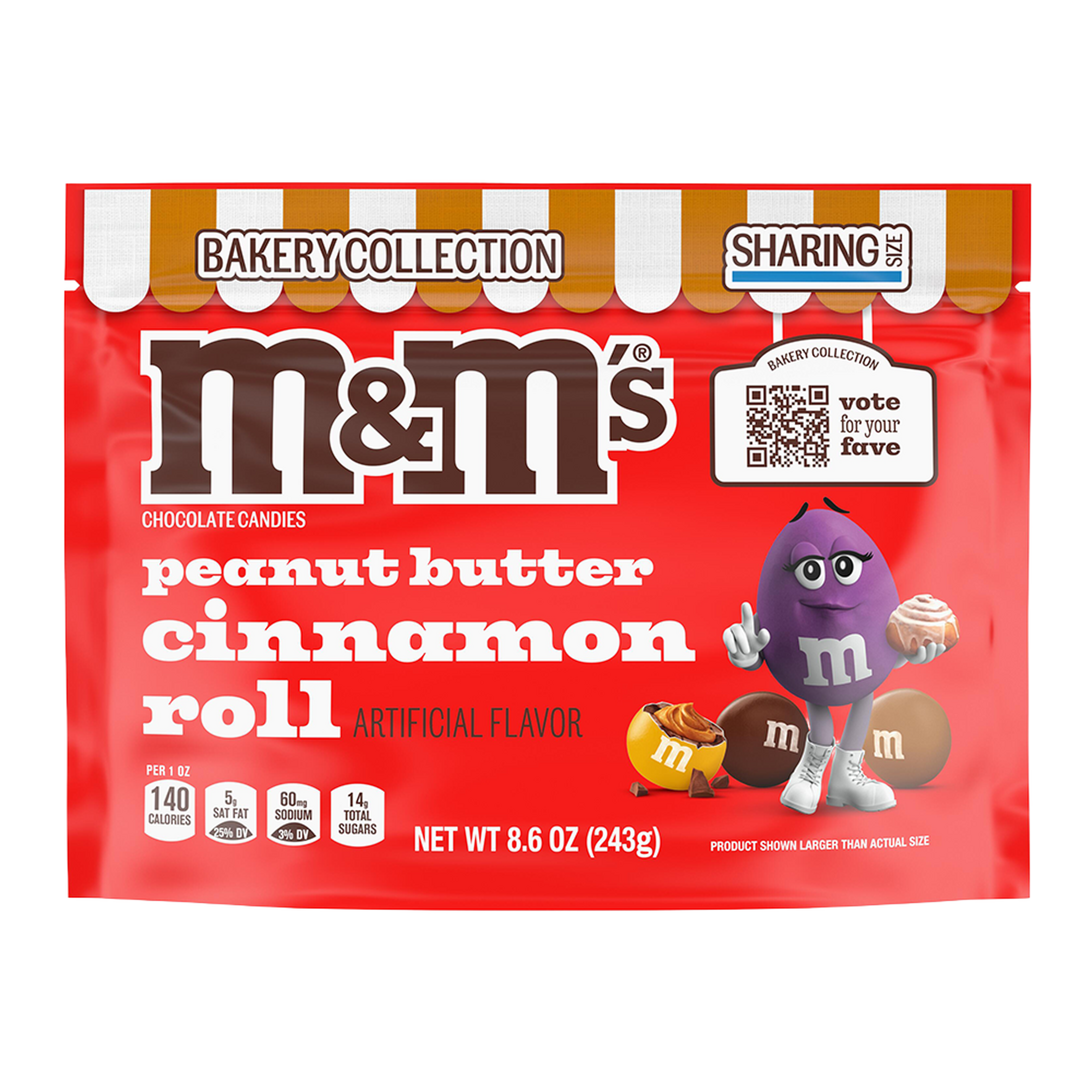 peanut butter cinnamon roll, 8.6oz 0