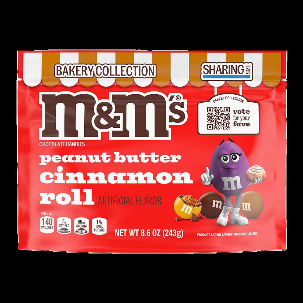 M&M'S Peanut Butter Cinnamon Roll — product image