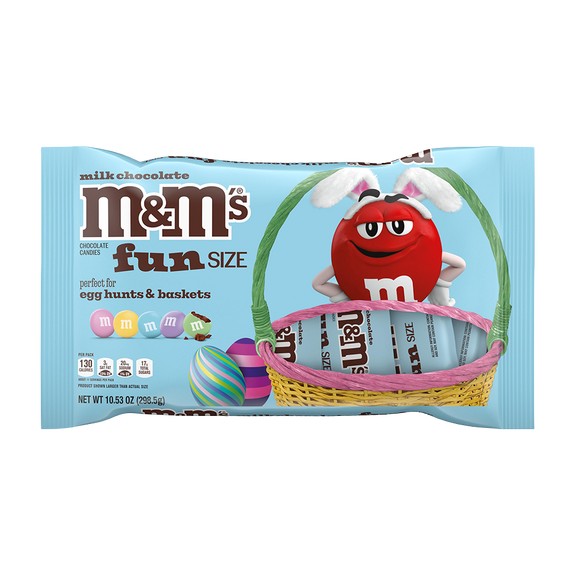 milk chocolate fun size easter basket stuffers, 10.53oz 0