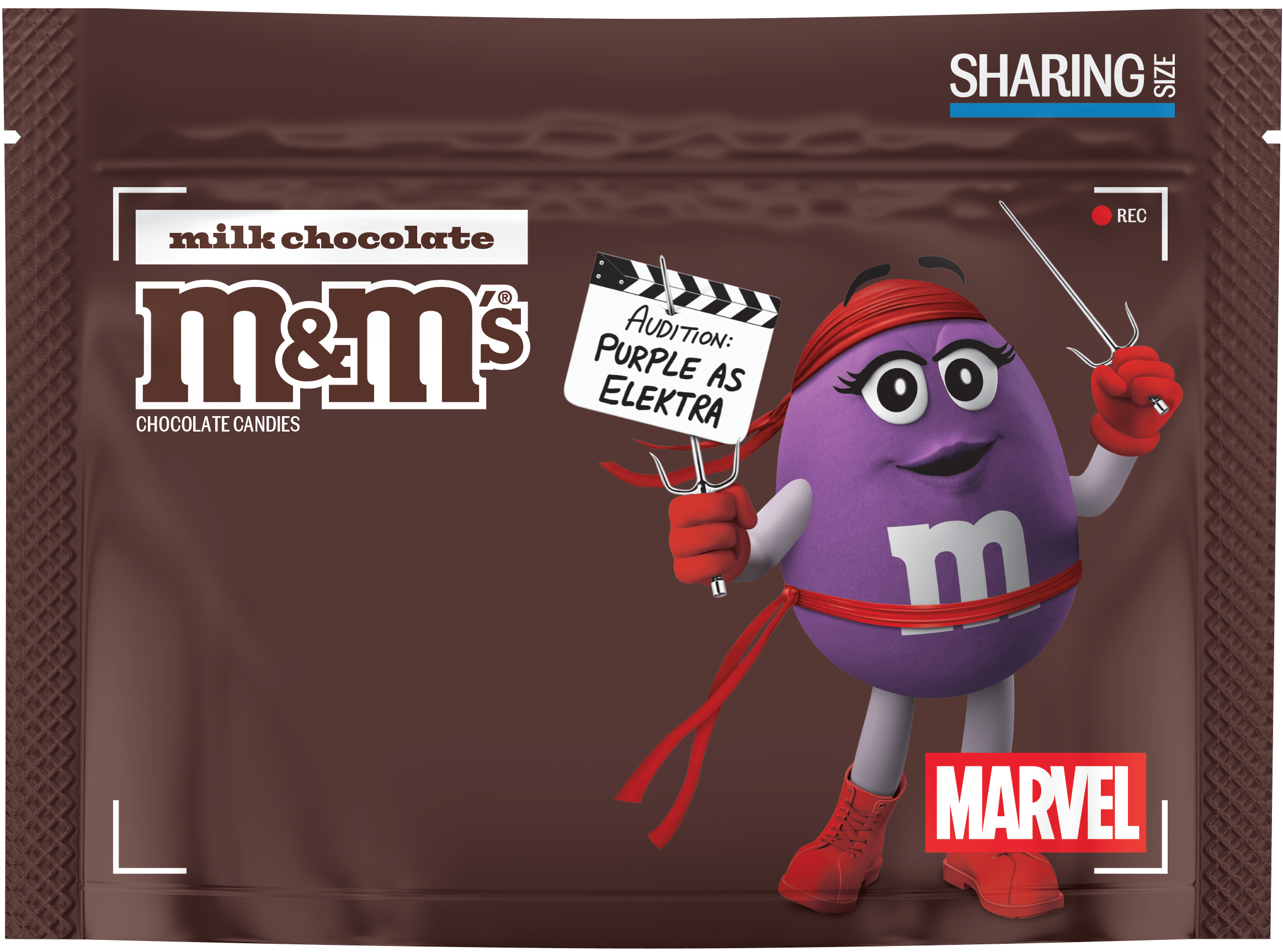 M&M’S milk chocolate x Marvel, 10oz 2
