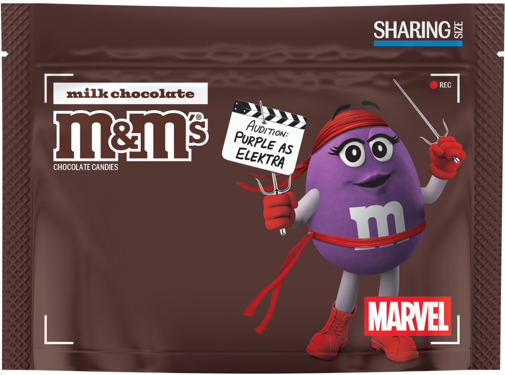 M&M’S milk chocolate x Marvel, 10oz 2