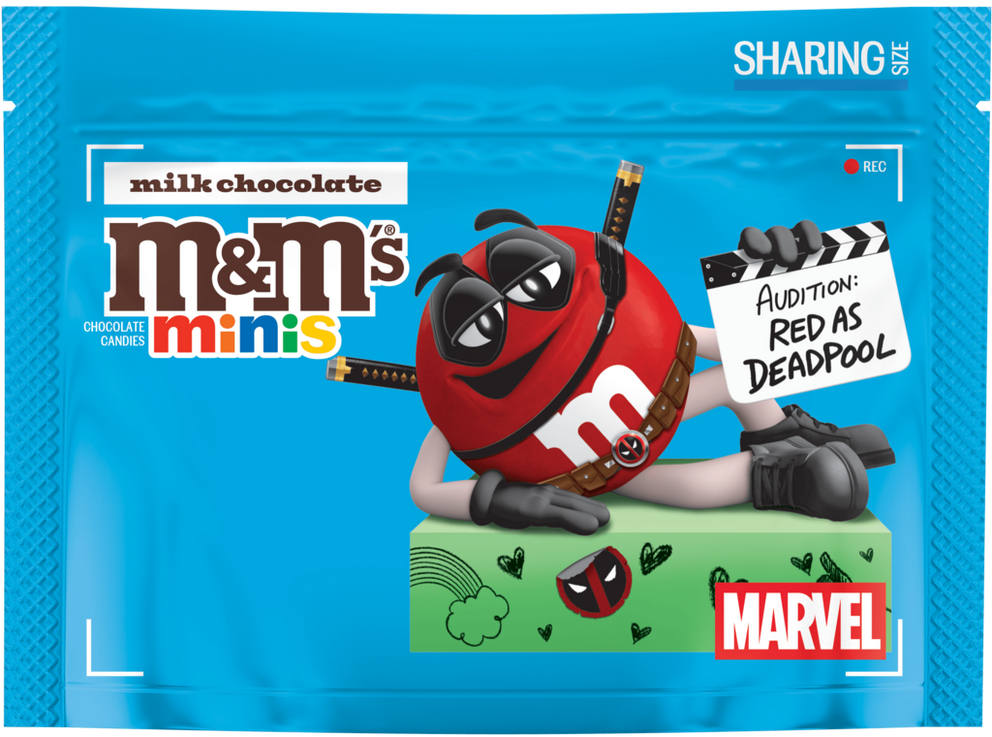 M&M’S milk chocolate minis x Marvel, 9.4oz 4