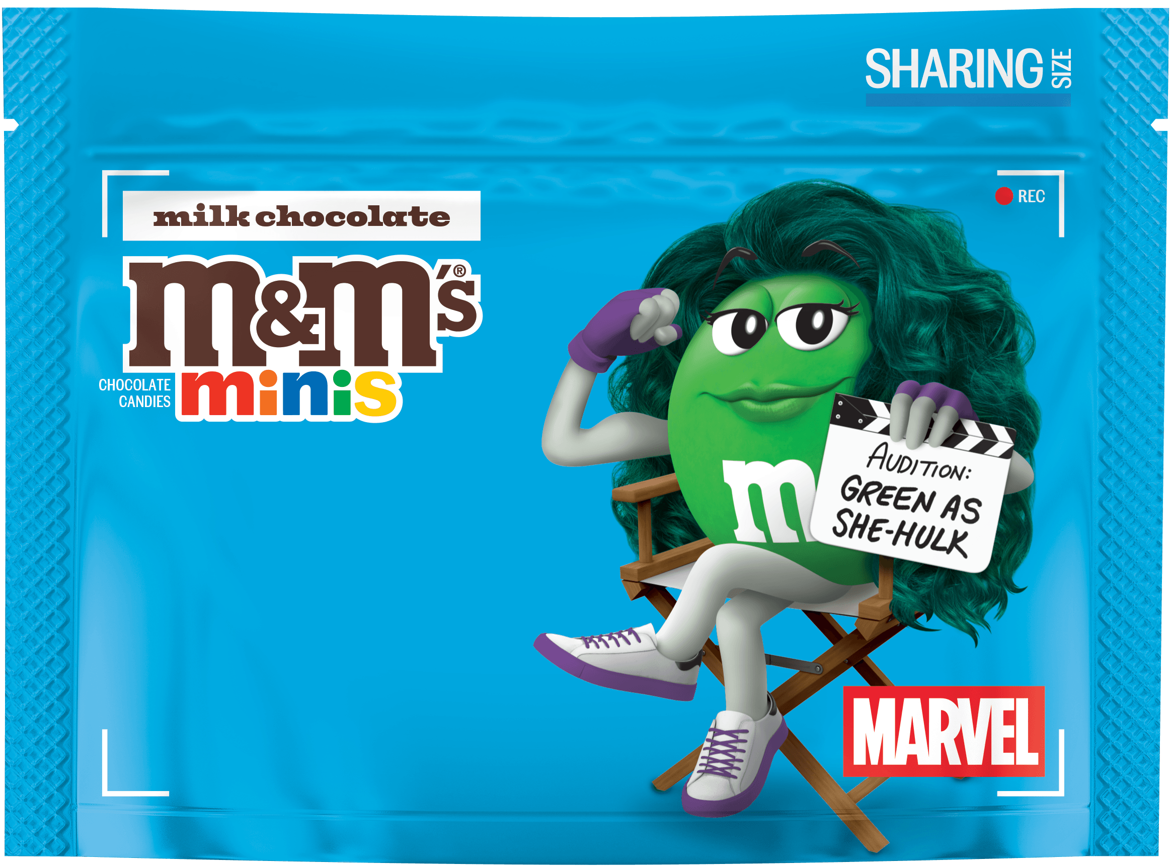 M&M’S milk chocolate minis x Marvel, 9.4oz 0