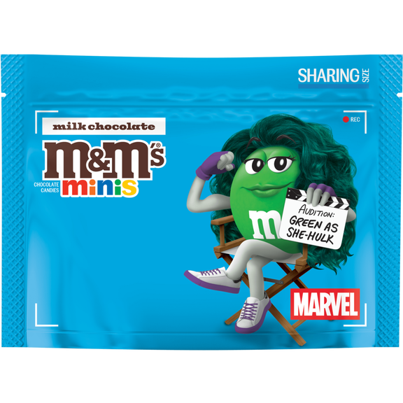 M&M’S milk chocolate minis x Marvel, 9.4oz 0