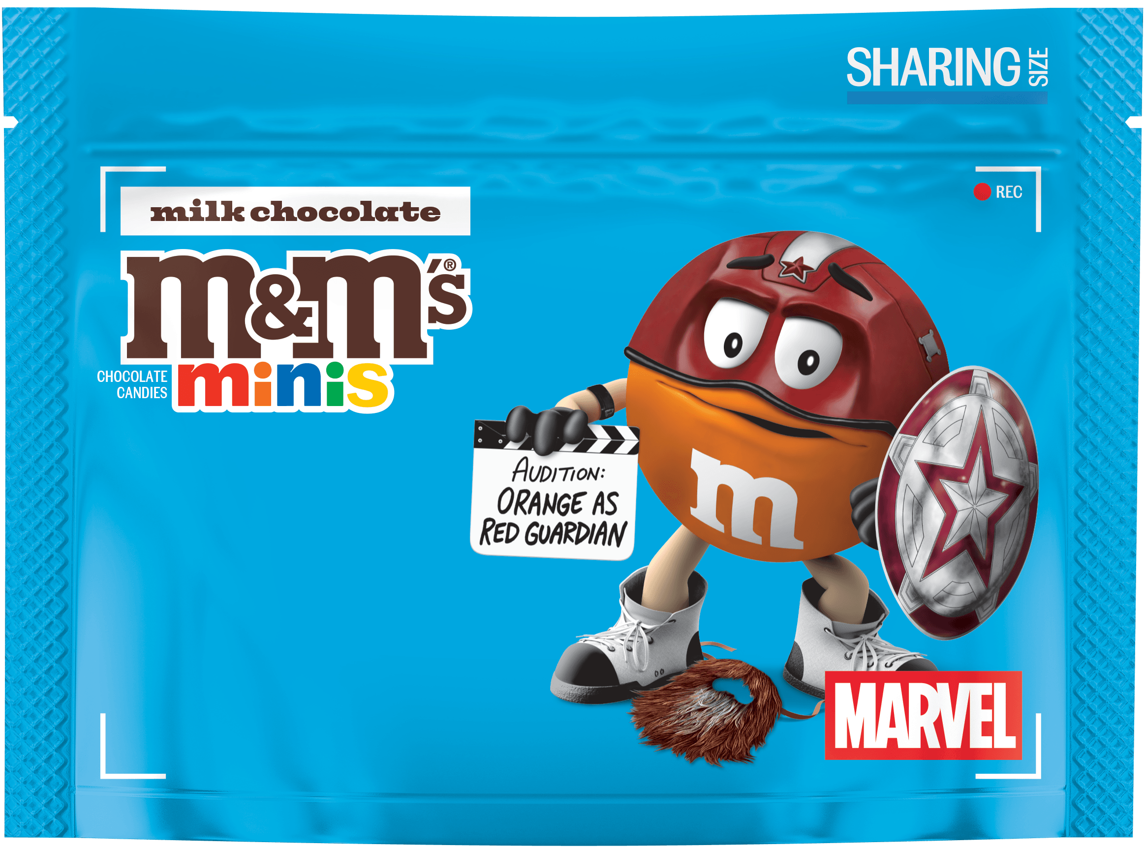M&M’S milk chocolate minis x Marvel, 9.4oz 5