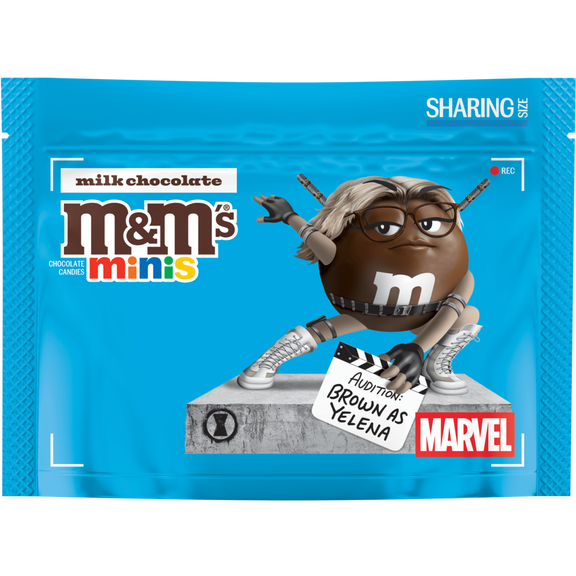 M&M’S milk chocolate minis x Marvel, 9.4oz 1