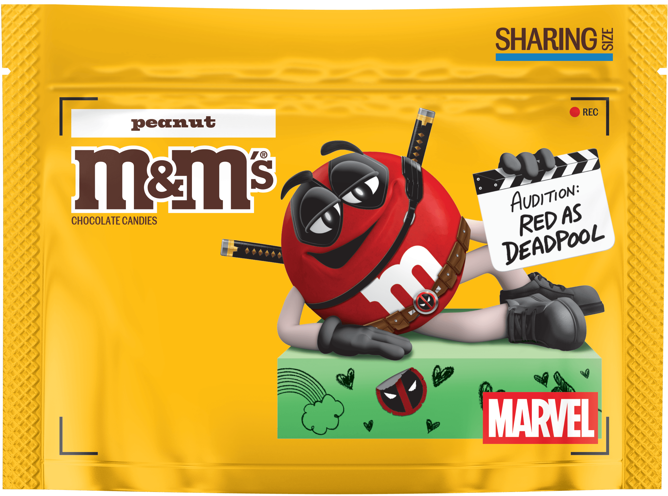M&M’S milk chocolate peanut x Marvel, 10.05oz 6