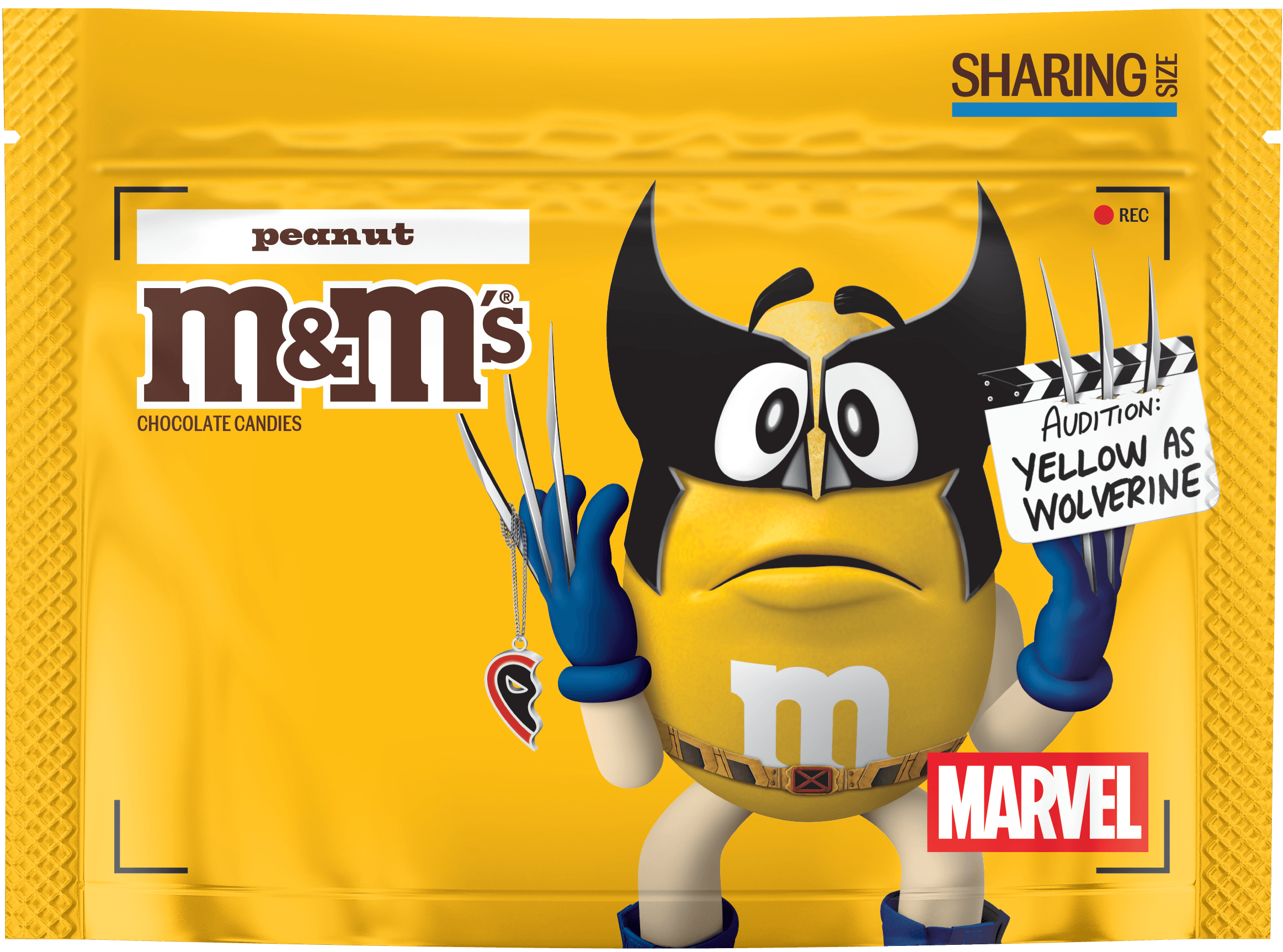 M&M’S milk chocolate peanut x Marvel, 10.05oz 0