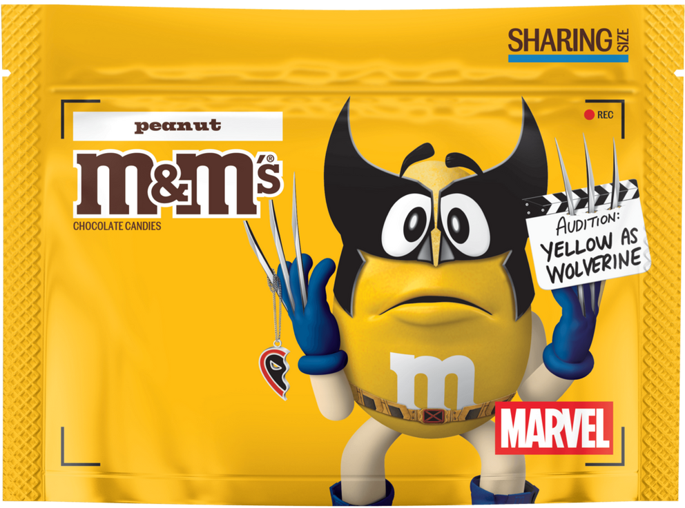 M&M’S milk chocolate peanut x Marvel, 10.05oz 0