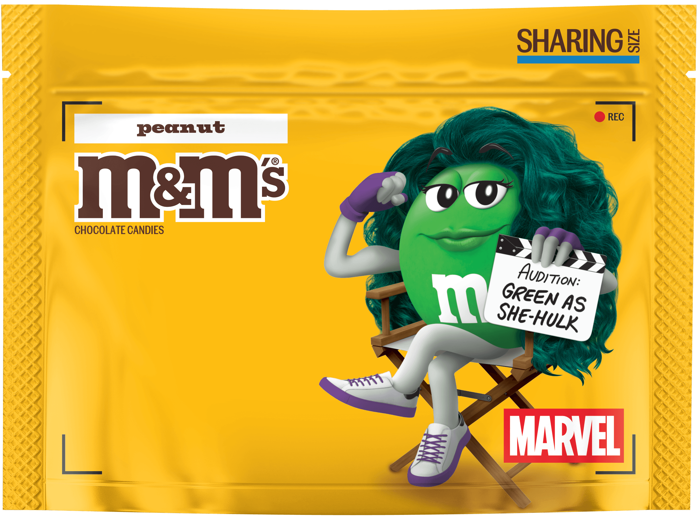 M&M’S milk chocolate peanut x Marvel, 10.05oz 4