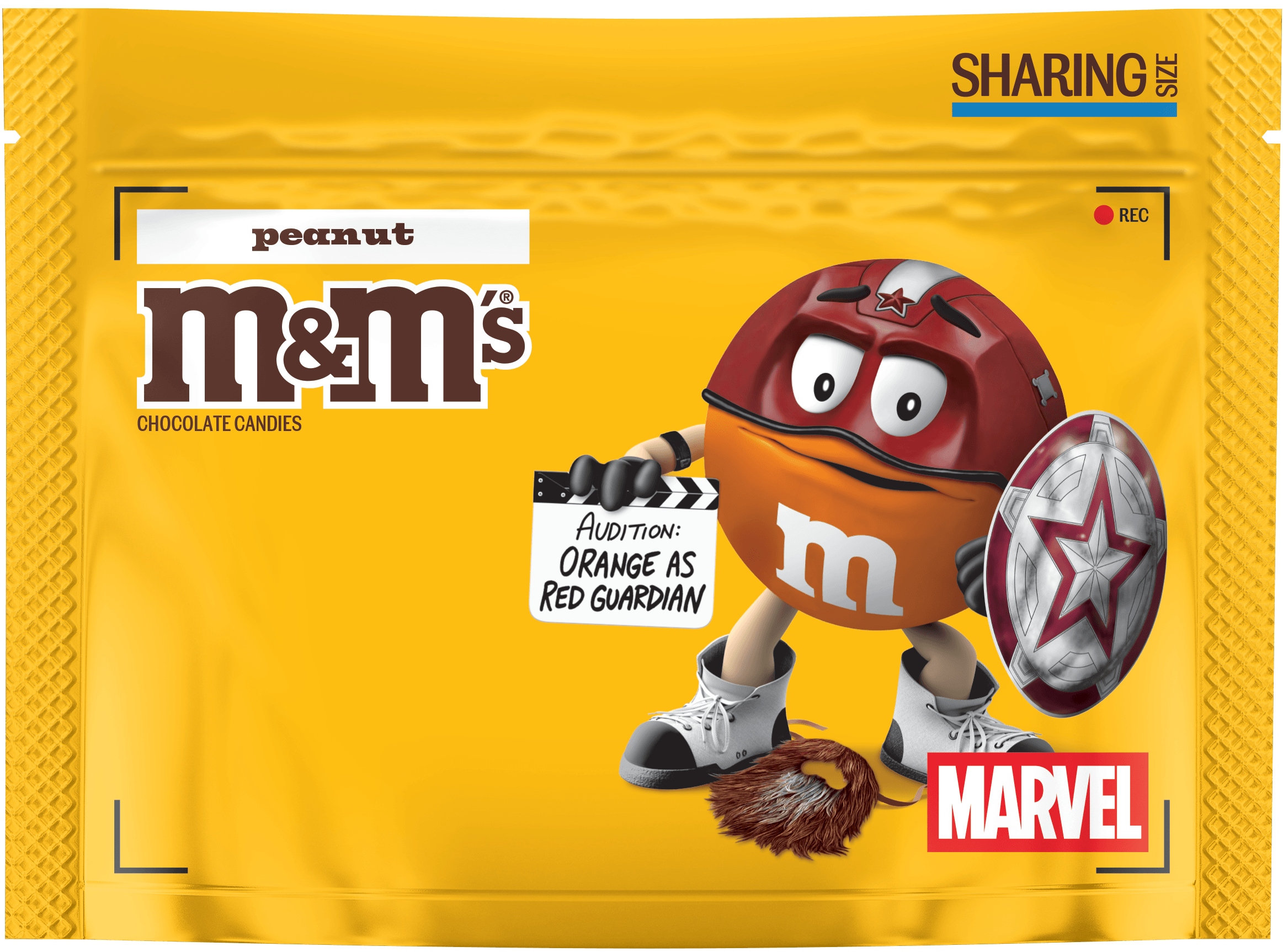 M&M’S milk chocolate peanut x Marvel, 10.05oz 5