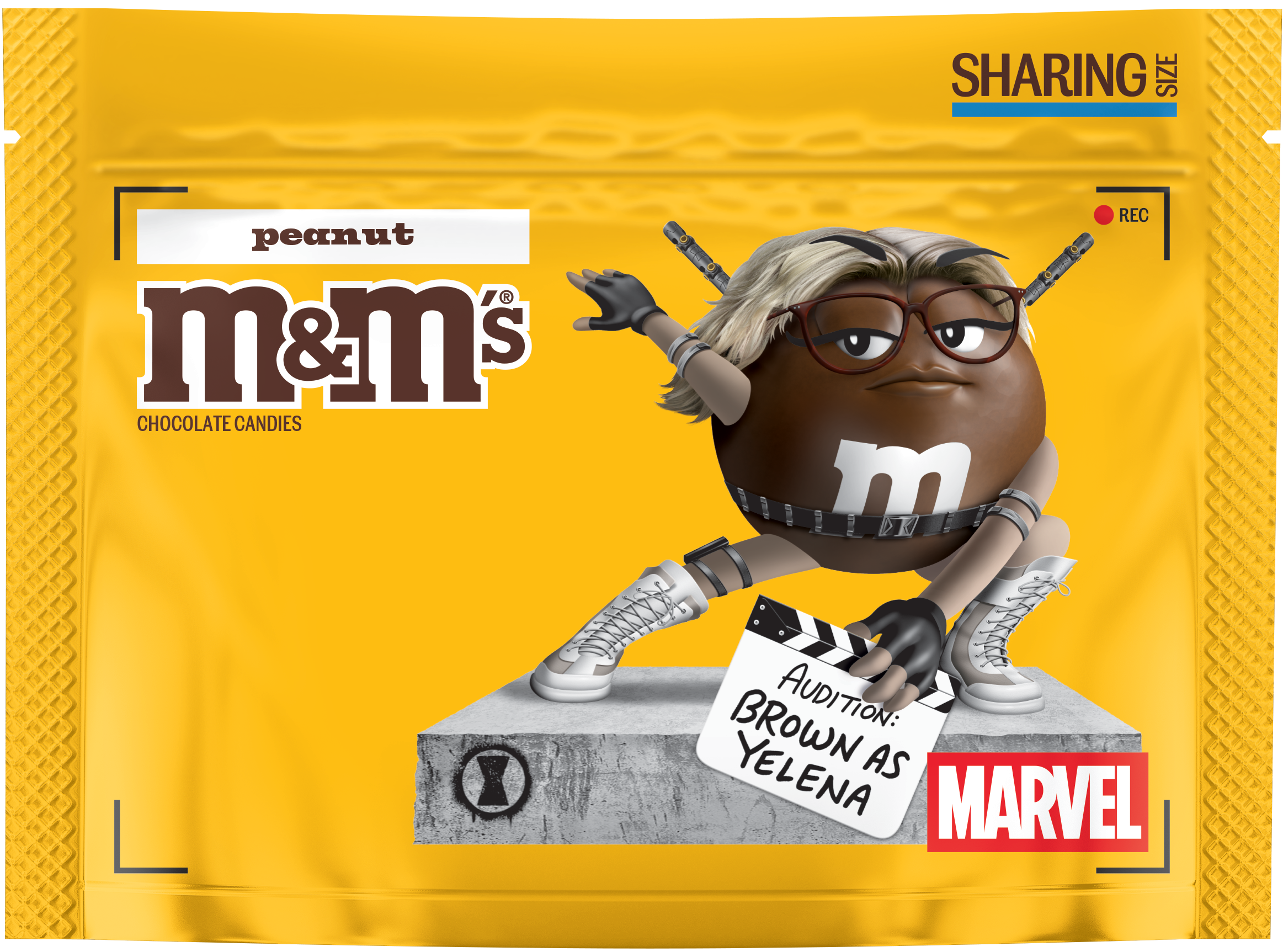 M&M’S milk chocolate peanut x Marvel, 10.05oz 3