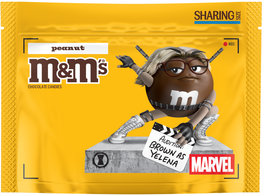 M&M’S milk chocolate peanut x Marvel, 10.05oz 3