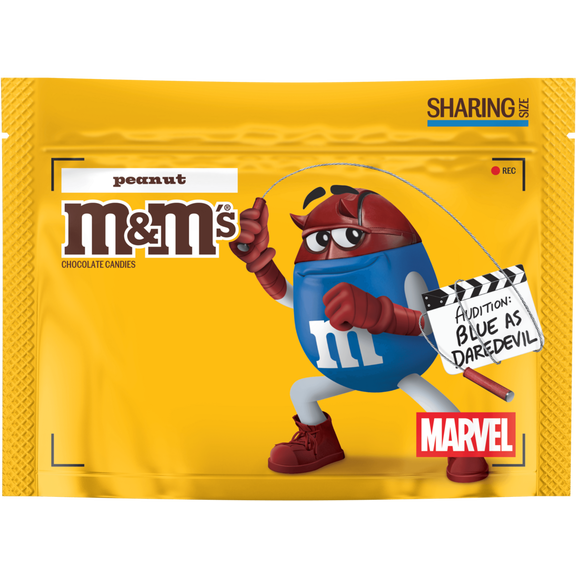 M&M’S milk chocolate peanut x Marvel, 10.05oz 1