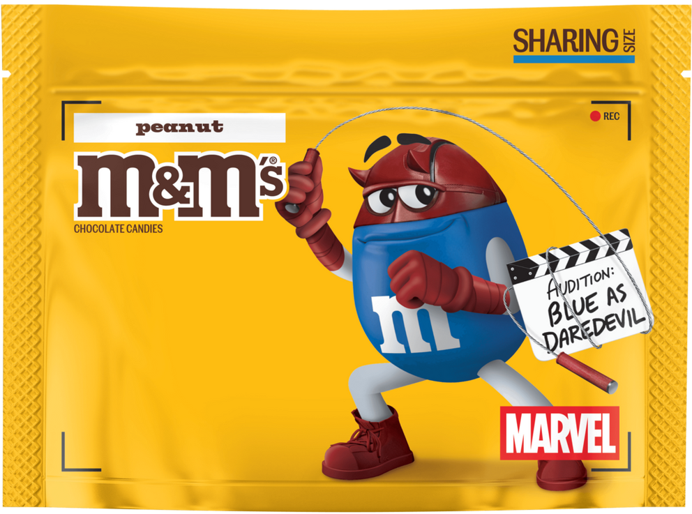 M&M’S milk chocolate peanut x Marvel, 10.05oz 1
